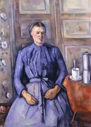 Femme avec une cafetière, c.1890-95